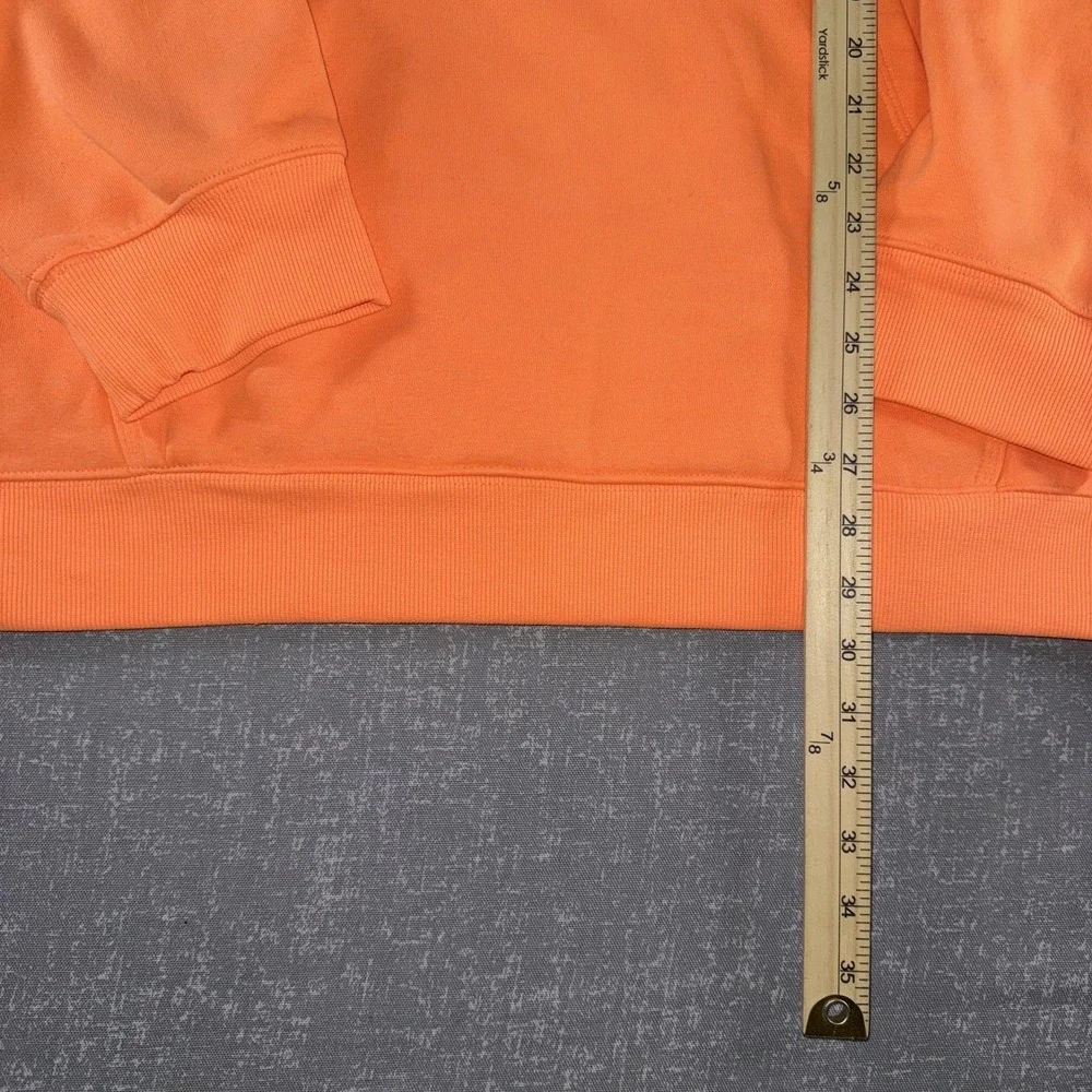 Brahma Hoodie Mens 3XL Orange Fleece Pullover Kangaroo‎ Pocket Workwear